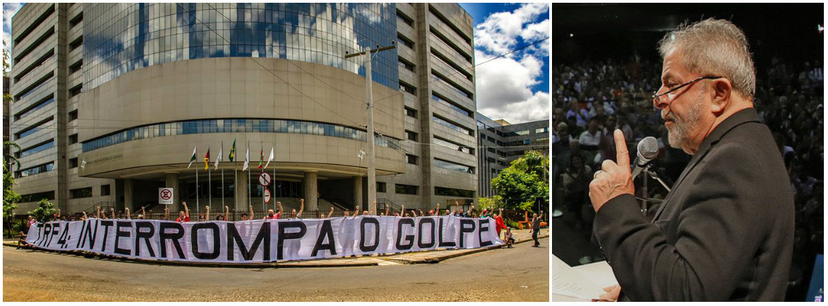 TRF4 encaminha processo de Lula ao STJ e ao STF para que se manifestem sobre elegibilidade (Foto: Sul 21 / Ricardo Stuckert) TRF4 encaminha processo de Lula ao STJ e ao STF para que se manifestem sobre elegibilidade