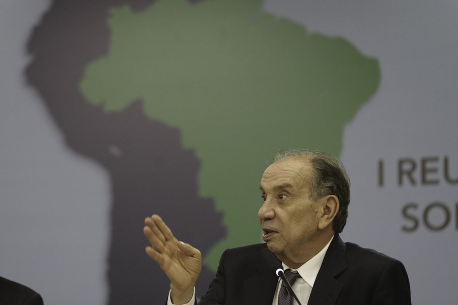 Acordo entre Mercosul e UE não deve ser muito ambicioso, diz ministro (Foto: Fabio Pozzebom - ABR) Acordo entre Mercosul e UE não deve ser muito ambicioso, diz ministro