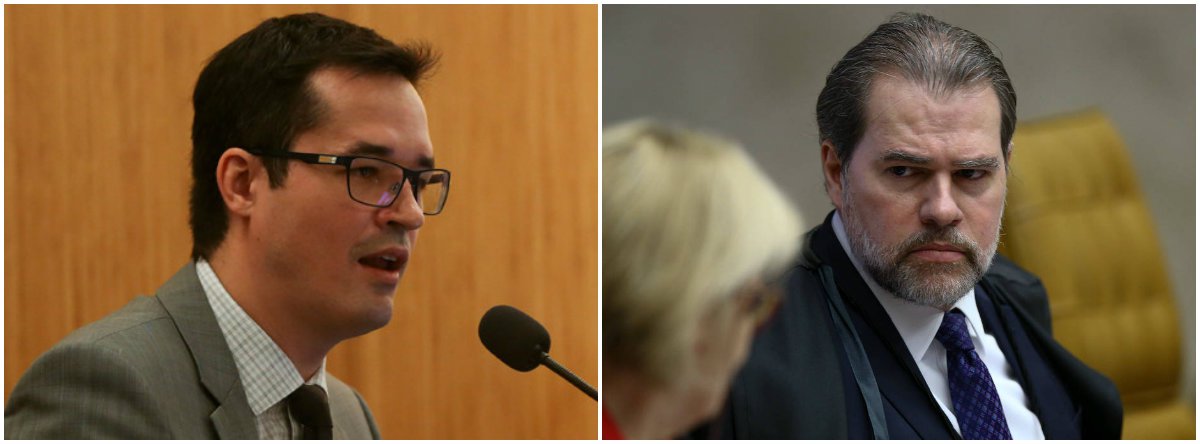Após críticas de Dallagnol a Toffoli, entidades defendem independência judicial Após críticas de Dallagnol a Toffoli, entidades defendem independência judicial