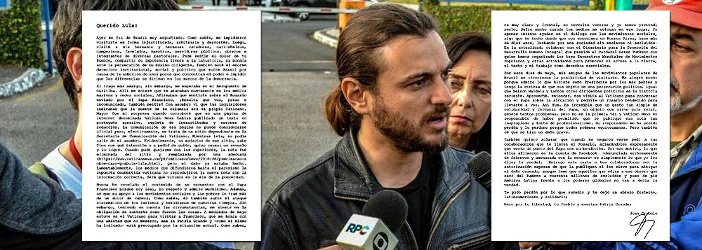 Consultor do Vaticano denuncia fakenews da mídia e confirma que terço veio do papa a Lula Consultor do Vaticano denuncia fakenews da mídia e confirma que terço veio do papa a Lula