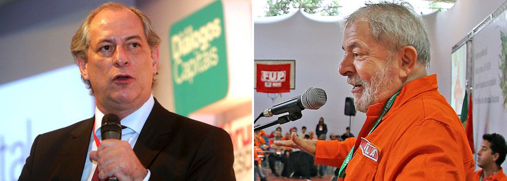Agora, é Lula versus Ciro Agora, é Lula versus Ciro