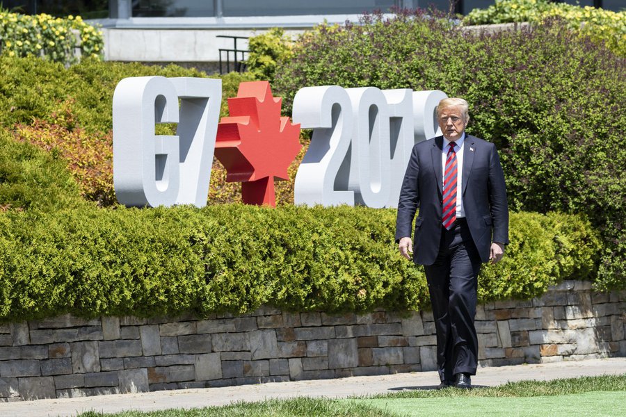 Trump exige fim do comércio “injusto” após cúpula do G7 (Foto: Shealah Craighead /White house) Trump exige fim do comércio “injusto” após cúpula do G7