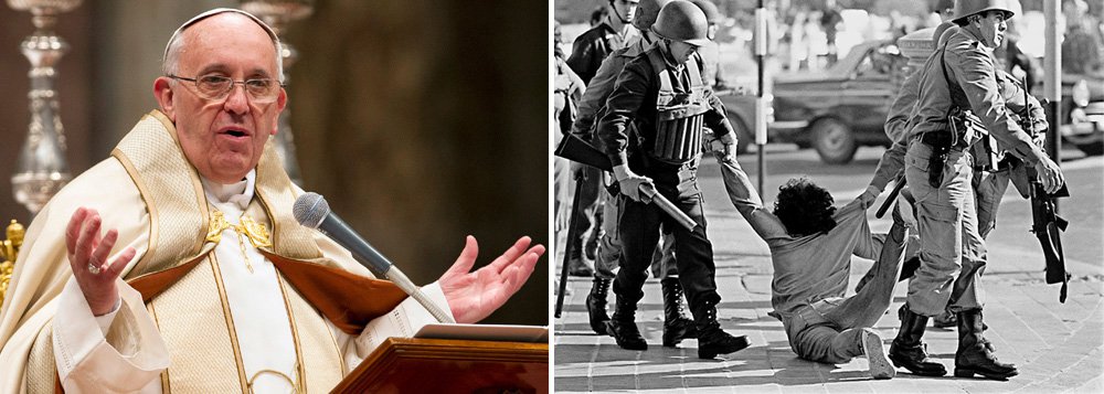 Papa Francisco reconhece martírio de vítimas da ditadura argentina Papa Francisco reconhece martírio de vítimas da ditadura argentina