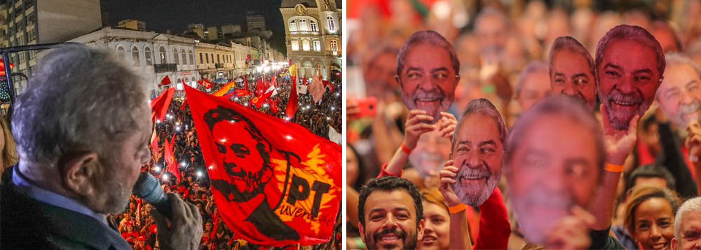 Lula ao povo: “nosso reencontro será em breve” Lula ao povo: “nosso reencontro será em breve”