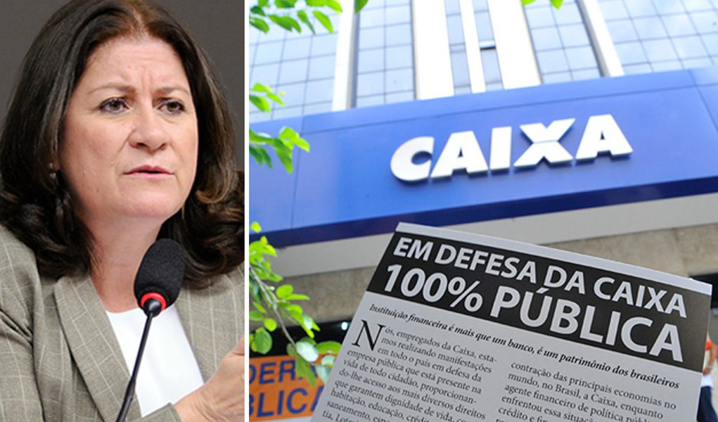 Miriam Belchior: nenhum banco privado faria o que a Caixa faz (Foto: Agência Senado | Apcef/SP) Miriam Belchior: nenhum banco privado faria o que a Caixa faz