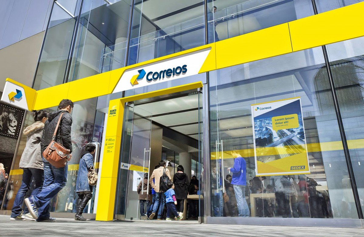 Os correios são do Brasil (Foto: Divulgação) Os correios são do Brasil