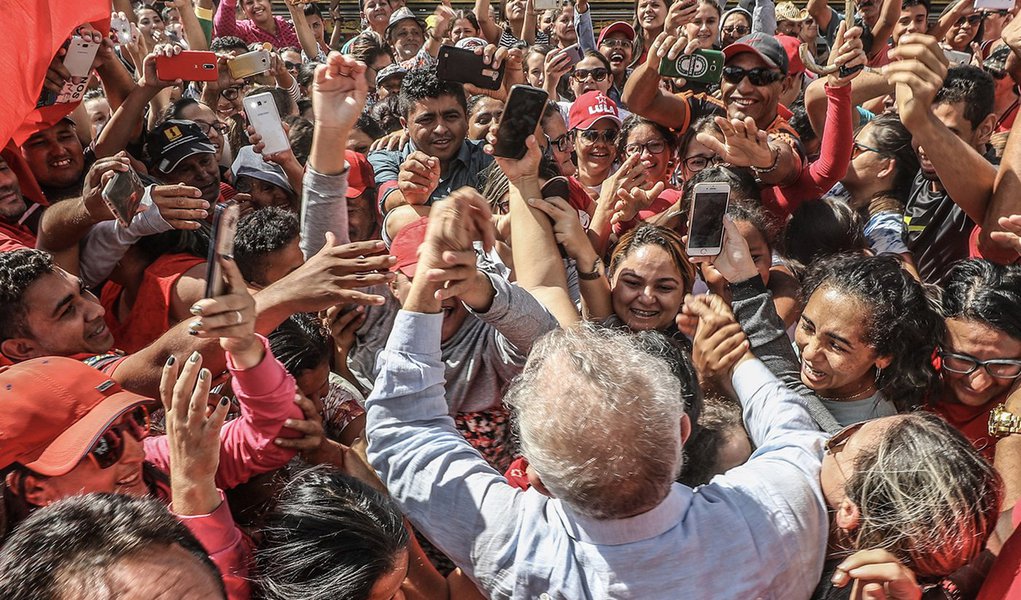 Virada de Lula no Rio Grande do Sul impressiona, diz jornalista (Foto: Ricardo Stuckert) Virada de Lula no Rio Grande do Sul impressiona, diz jornalista