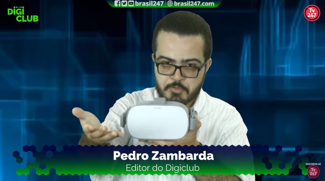 Exclusivo: DigiClub testa o Oculus GO do Facebook na TV247 Exclusivo: DigiClub testa o Oculus GO do Facebook na TV247