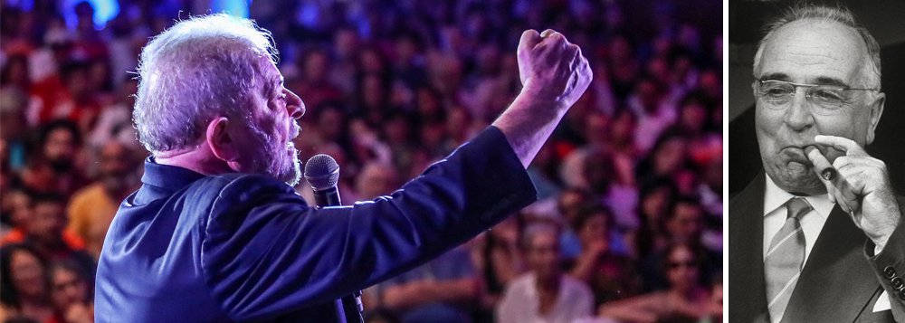 Lula será eleito no 1º turno e se for cassado levará seu candidato à vitória, como Getúlio o fez Lula será eleito no 1º turno e se for cassado levará seu candidato à vitória, como Getúlio o fez
