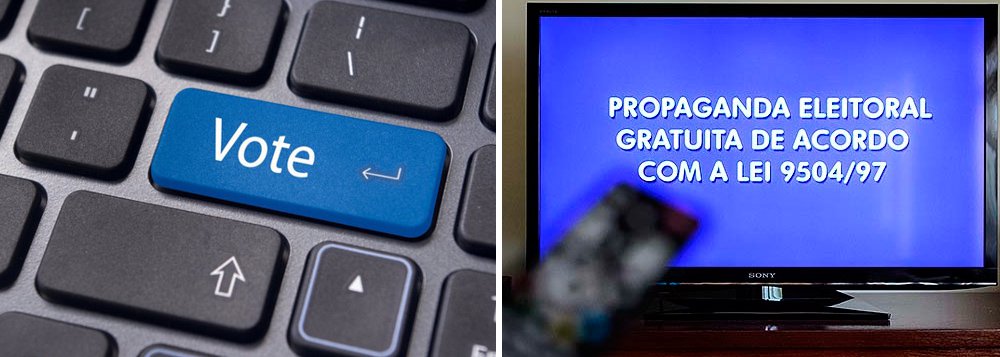 Internet supera televisão como meio mais importante para informação política Internet supera televisão como meio mais importante para informação política