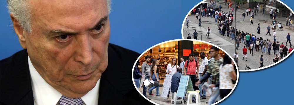 CUT/Vox: Para 69%, a vida piorou após o golpe CUT/Vox: Para 69%, a vida piorou após o golpe