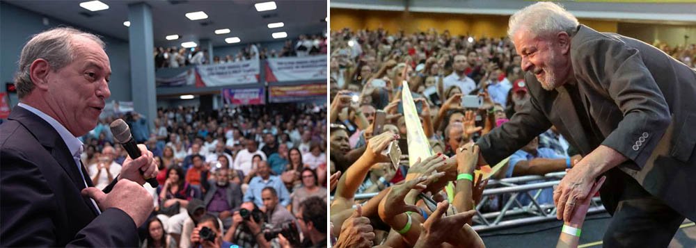 Ciro diz ser antagonista a Lula e ao PT Ciro diz ser antagonista a Lula e ao PT