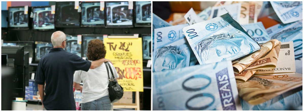 Gasto das famílias com juros sobe 18% além da inflação e soma R$ 354 bi Gasto das famílias com juros sobe 18% além da inflação e soma R$ 354 bi