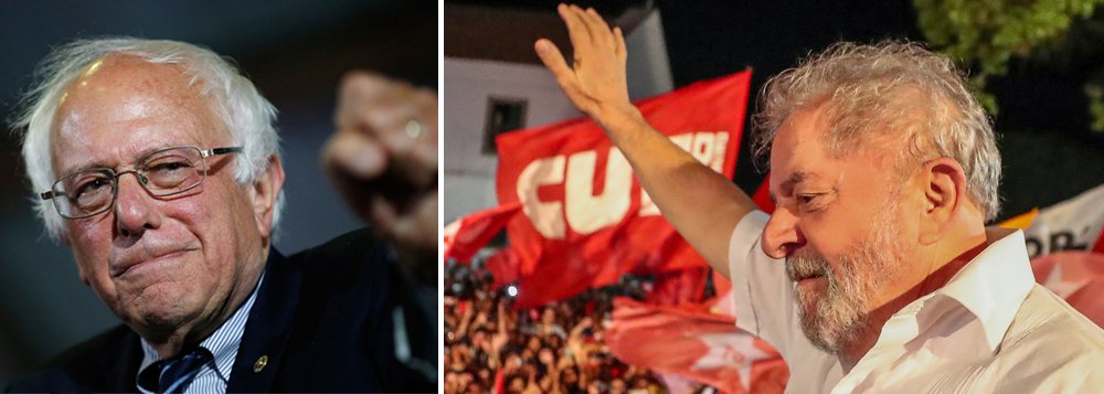 Bernie Sanders e mais 28 parlamentares dos EUA querem Lula Livre Bernie Sanders e mais 28 parlamentares dos EUA querem Lula Livre