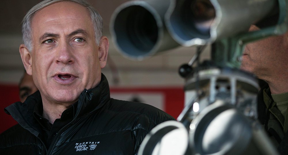 Avião de guerra israelense ataca território sírio (Foto: Sputnik Brasil) Avião de guerra israelense ataca território sírio