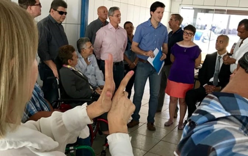 Daniel incorpora propostas para pessoas com deficiência no plano de governo Daniel incorpora propostas para pessoas com deficiência no plano de governo