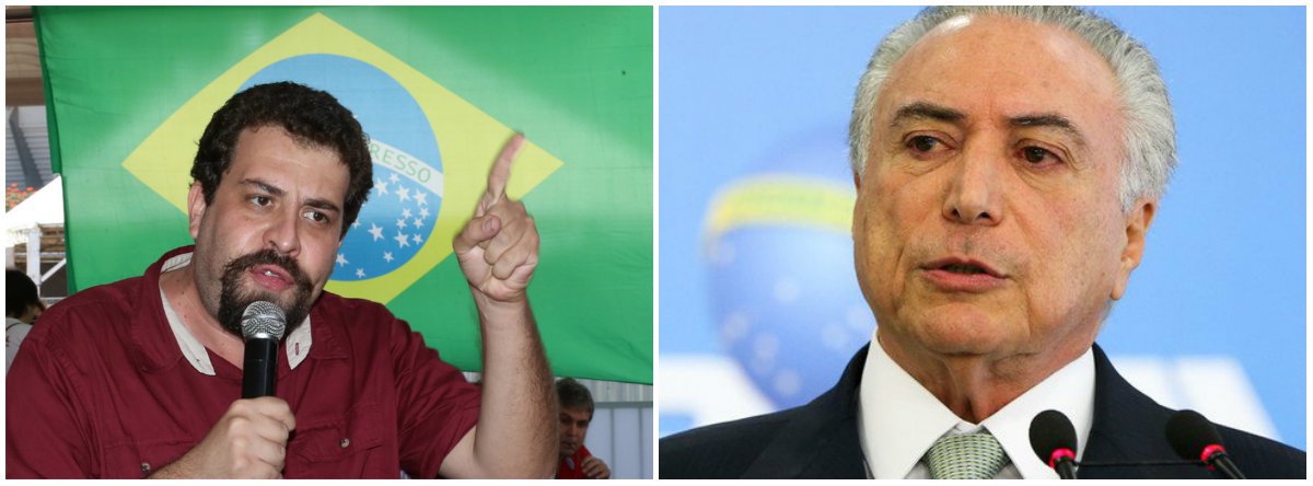 Boulos: por que Temer não revê desonerações do Bolsa Empresário? (Foto: Esq.: Lula Marques - Ag. PT / Dir.: Marcelo Camargo - ABR) Boulos: por que Temer não revê desonerações do Bolsa Empresário?
