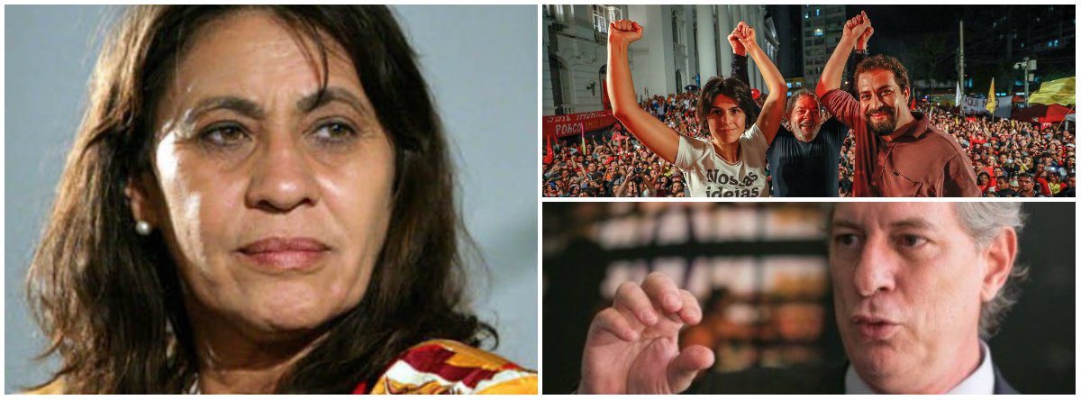 Tereza Cruvinel fala sobre “uma chance à unidade” da esquerda (Foto: Dir.: em cima (Stuckert); embaixo (Sul 21)) Tereza Cruvinel fala sobre “uma chance à unidade” da esquerda