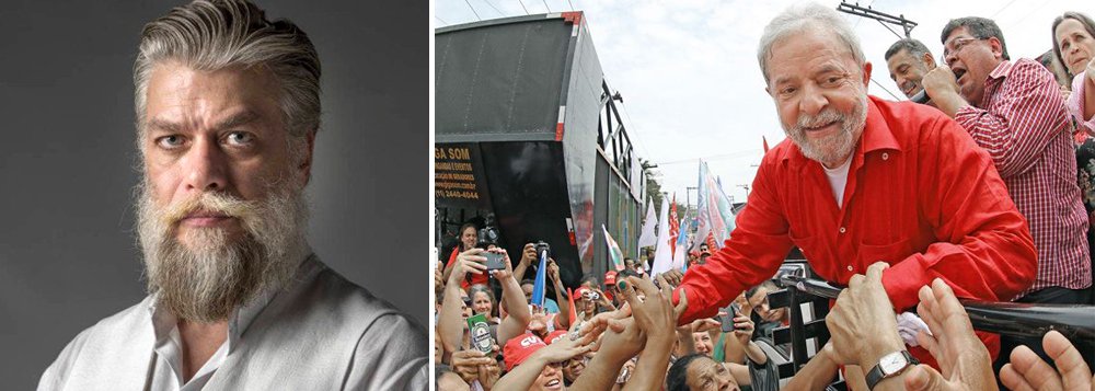Fábio Assunção chama seguidores para Festival Lula Livre Fábio Assunção chama seguidores para Festival Lula Livre