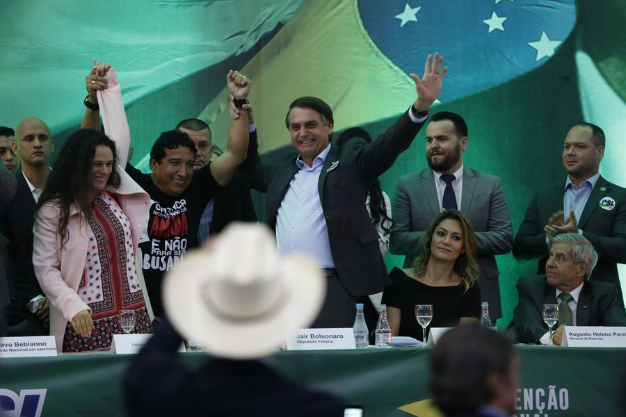 Bolsonaro descarta Janaína e já procura nova opção para vice (Foto: Fernando Frazão/Agência Brasil) Bolsonaro descarta Janaína e já procura nova opção para vice