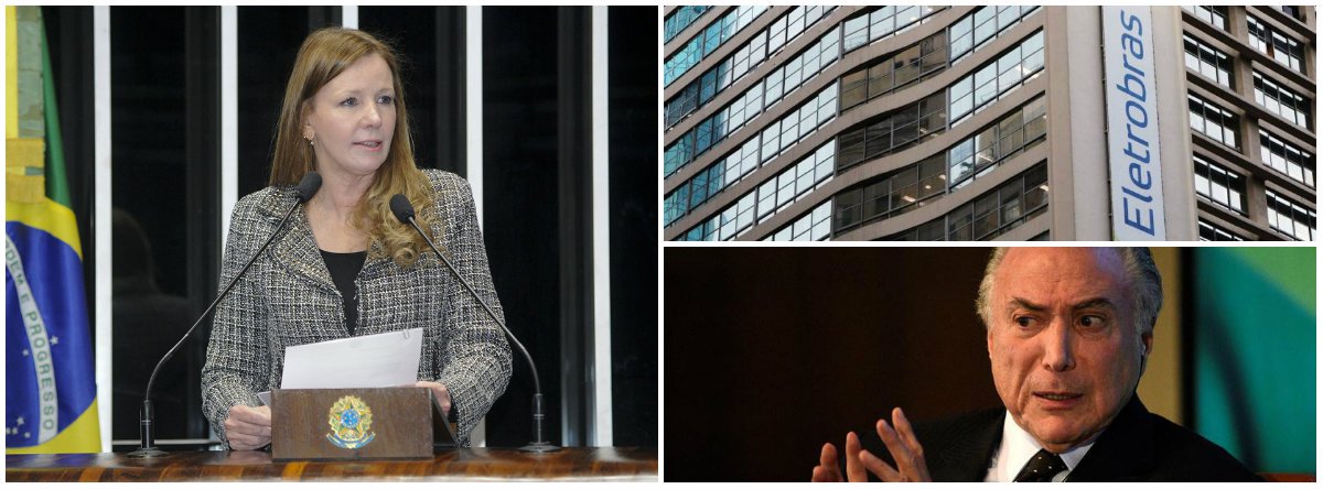 Vanessa: privatização da Eletrobras será o fim do Luz para Todos (Foto: Esq.: Waldemar Barreto - Ag. Senado / Dir.: em cima (Divulgação); embaixo (Darren Ornitz - Reuters)) Vanessa: privatização da Eletrobras será o fim do Luz para Todos