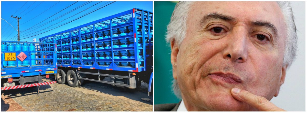 CUT alerta Temer: gás de cozinha e combustíveis aumentaram três vezes mais que a inflação (Foto: Esq.: ROBERTO PARIZOTTI / Dir.: Adriano Machado - Reuters) CUT alerta Temer: gás de cozinha e combustíveis aumentaram três vezes mais que a inflação