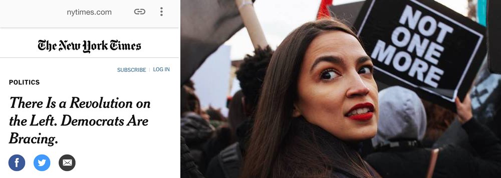 NYT: jovens estão empurrando Partido Democrata para a esquerda NYT: jovens estão empurrando Partido Democrata para a esquerda