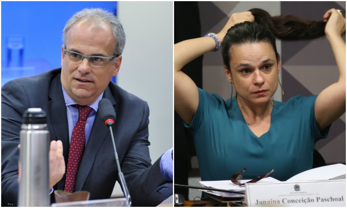 Almeida: Janaina de vice é sinal claro de que Bolsonaro não tem chance (Foto: Agência Câmara/Agência Senado) Almeida: Janaina de vice é sinal claro de que Bolsonaro não tem chance