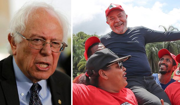Bernie Sanders deveria visitar Lula Bernie Sanders deveria visitar Lula