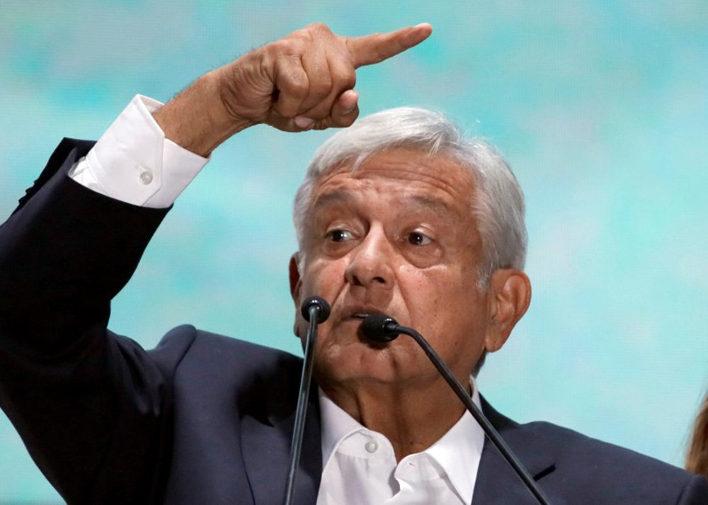 López Obrador repudia perseguição judicial a seu partido (Foto: REUTERS/Alexandre Meneghini) López Obrador repudia perseguição judicial a seu partido