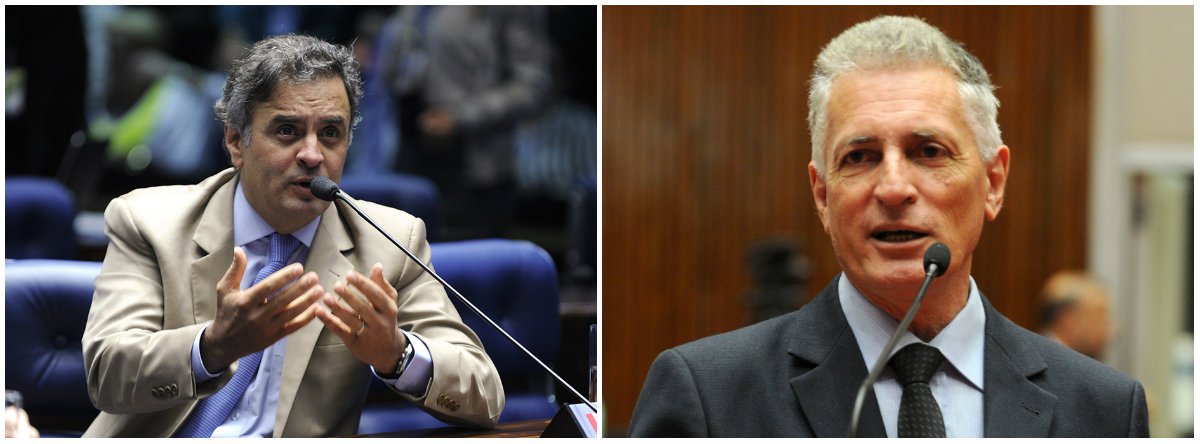 Aécio foge de Dilma, mas pode encontrar maior rival na Câmara (Foto: Esq.: Moreira Mariz - Ag. Senado / Dir.: Divulgação) Aécio foge de Dilma, mas pode encontrar maior rival na Câmara