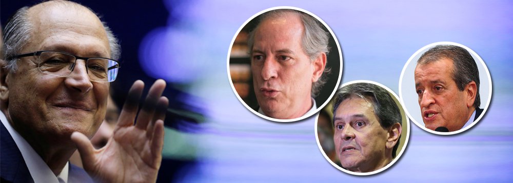 Alckmin avança sobre o Centrão e bloqueia Ciro Alckmin avança sobre o Centrão e bloqueia Ciro