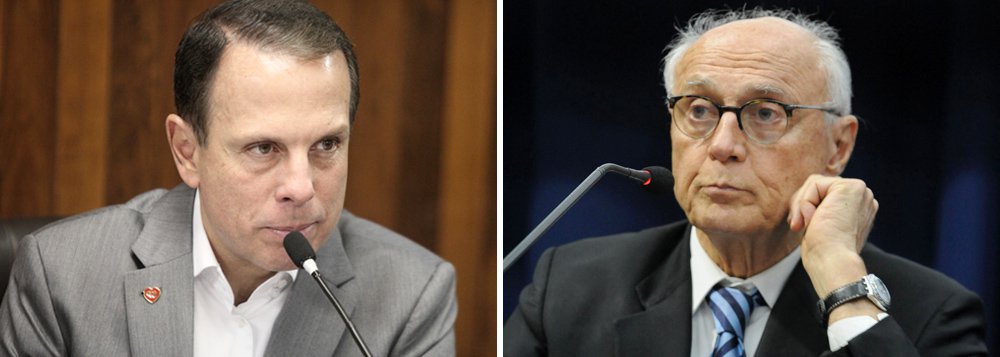Pesquisa SP: Doria lidera para o governo e Suplicy para o Senado Pesquisa SP: Doria lidera para o governo e Suplicy para o Senado