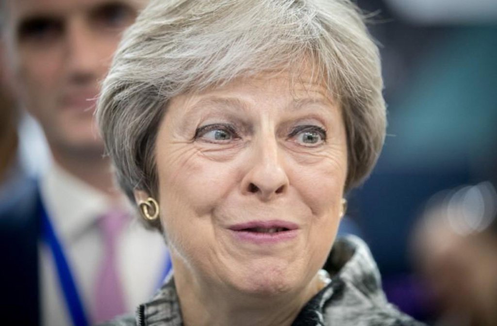 “Brexit continua a significar Brexit”, diz May ao pressionar pela saída da UE (Foto: Matt Cardy-Pool via REUTERS) “Brexit continua a significar Brexit”, diz May ao pressionar pela saída da UE
