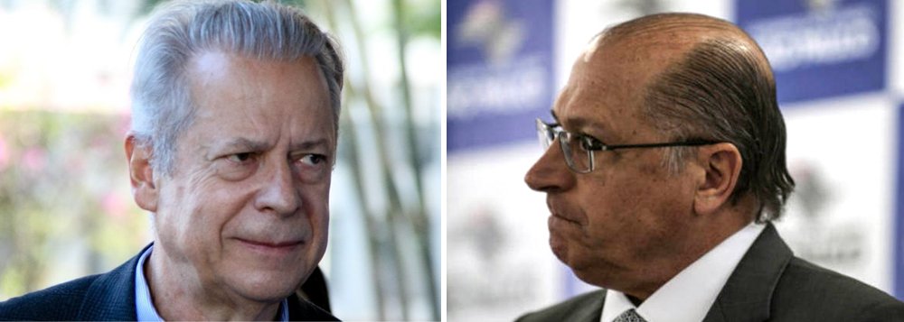 Dirceu: Alckmin é o candidato do continuísmo de Temer Dirceu: Alckmin é o candidato do continuísmo de Temer