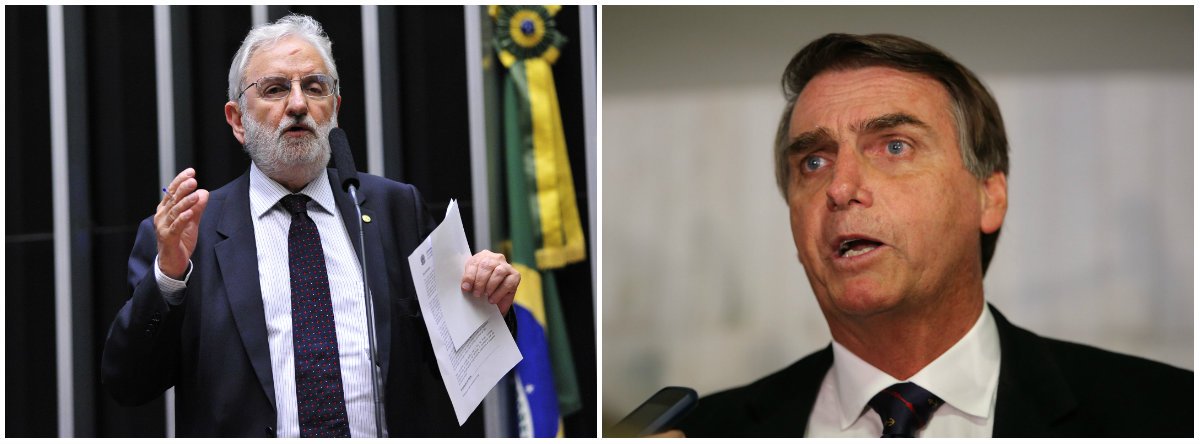 Valente: moralismo de Bolsonaro é puro cinismo e hipocrisia (Foto: Esq.: Luis Macedo / Dir.: Valter Campanato - ABR) Valente: moralismo de Bolsonaro é puro cinismo e hipocrisia
