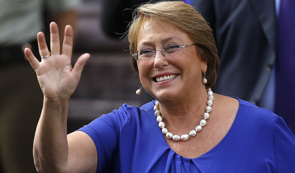 China saúda Michelle Bachelet como chefe dos Direitos Humanos da ONU (Foto: STRINGER/CHILE) China saúda Michelle Bachelet como chefe dos Direitos Humanos da ONU