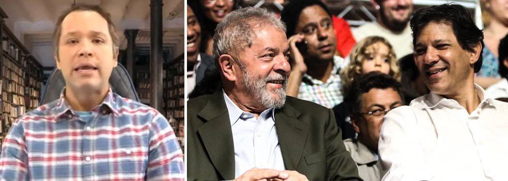 Stoppa: temos que confiar em Lula e apoiar Haddad Stoppa: temos que confiar em Lula e apoiar Haddad