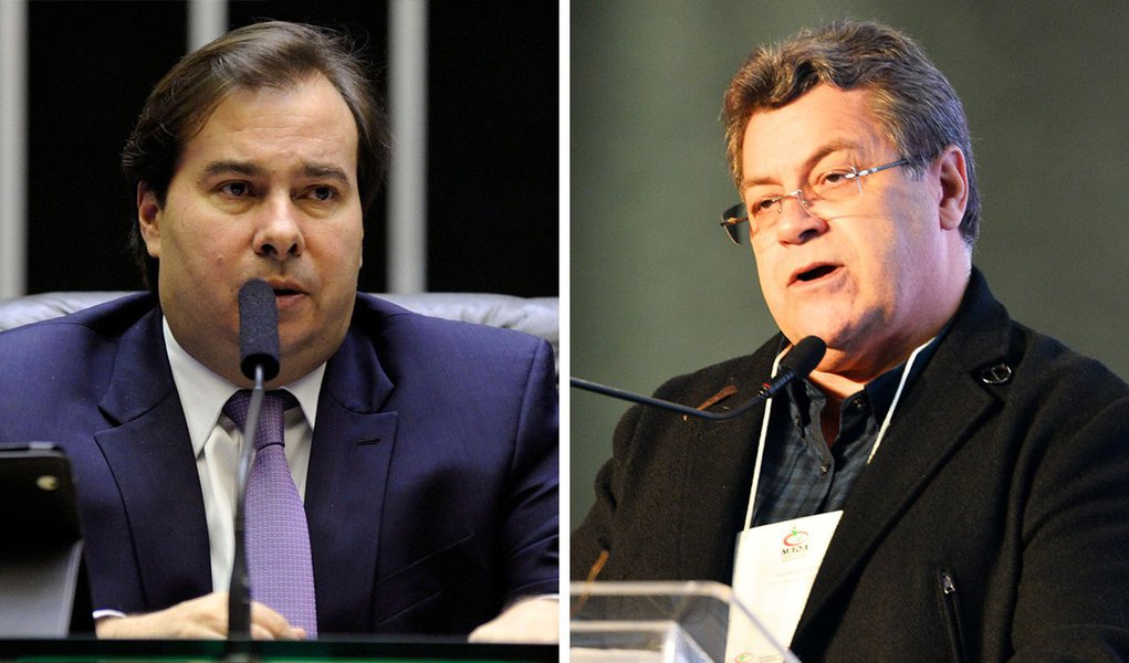 Maia e PT querem rediscutir financiamento de campanhas Maia e PT querem rediscutir financiamento de campanhas