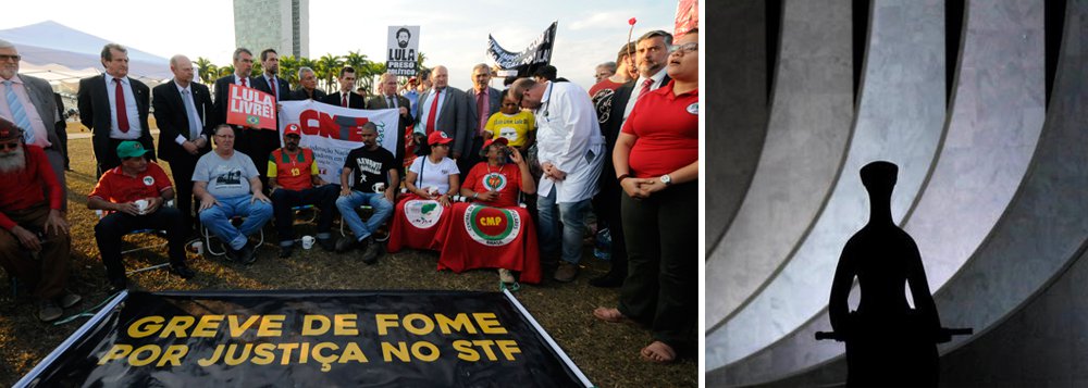 Greve de fome nas mãos do STF Greve de fome nas mãos do STF