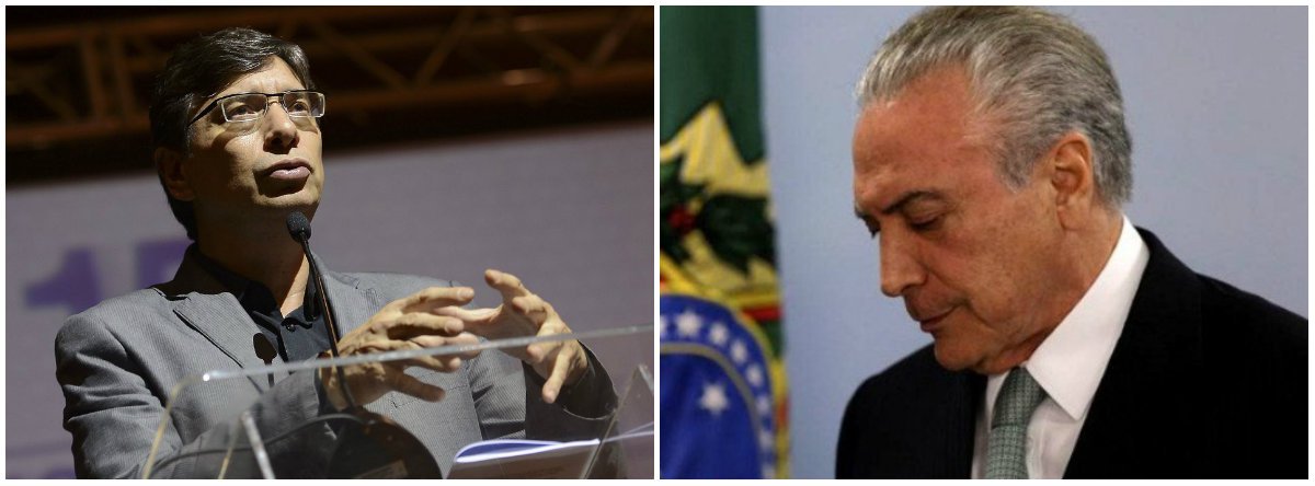 Pochamann: Temer mantém economia prisioneira à armadilha recessiva (Foto: Esq.: Elza Fiúza - ABR) Pochamann: Temer mantém economia prisioneira à armadilha recessiva