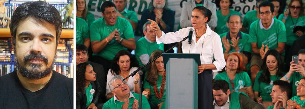 Pablo Villaça: Marina é tão sórdida quanto Bolsonaro (Foto: Reprodução | Facebook) Pablo Villaça: Marina é tão sórdida quanto Bolsonaro