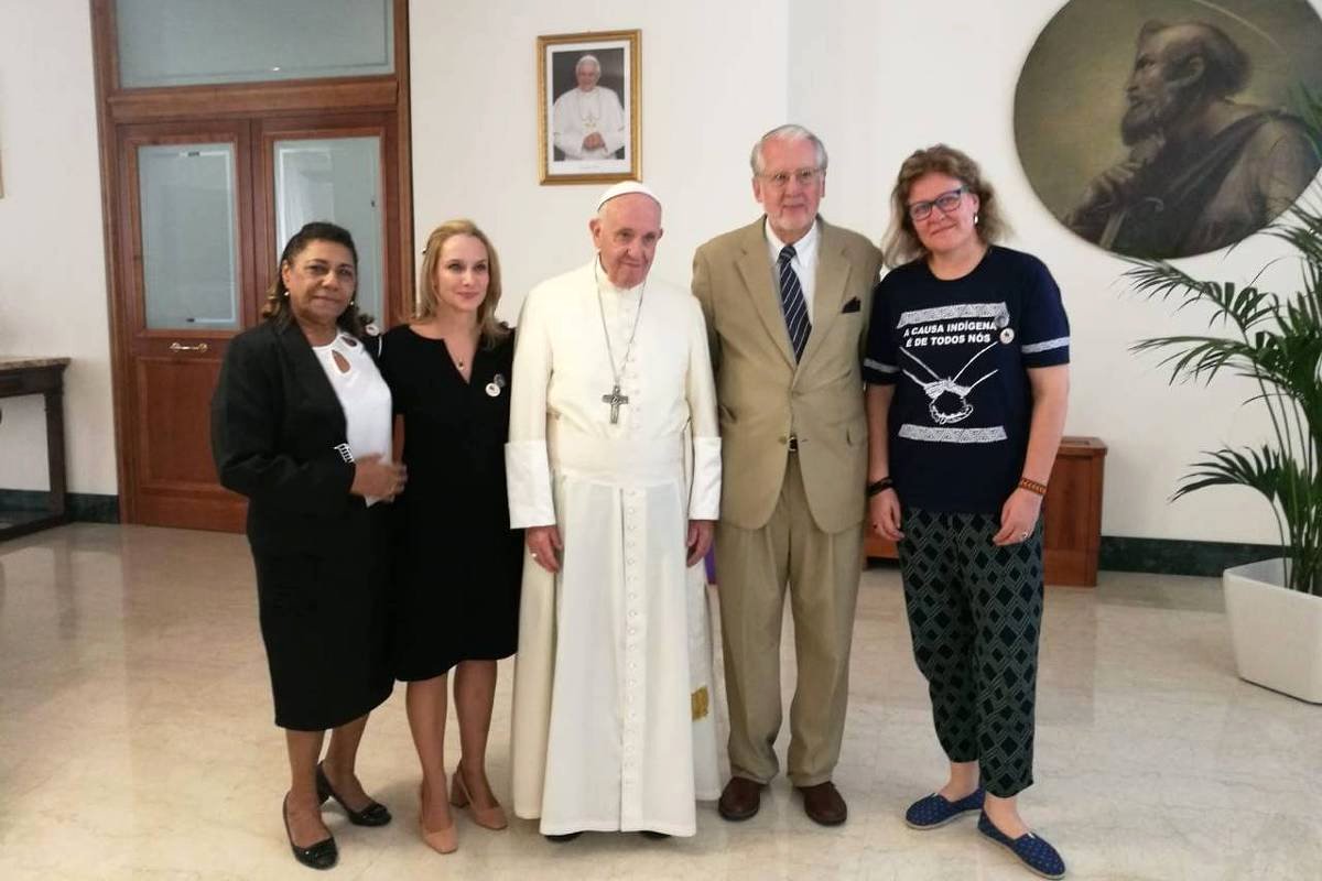 Paulo Sérgio Pinheiro: relato tocante da visita ao Papa Paulo Sérgio Pinheiro: relato tocante da visita ao Papa