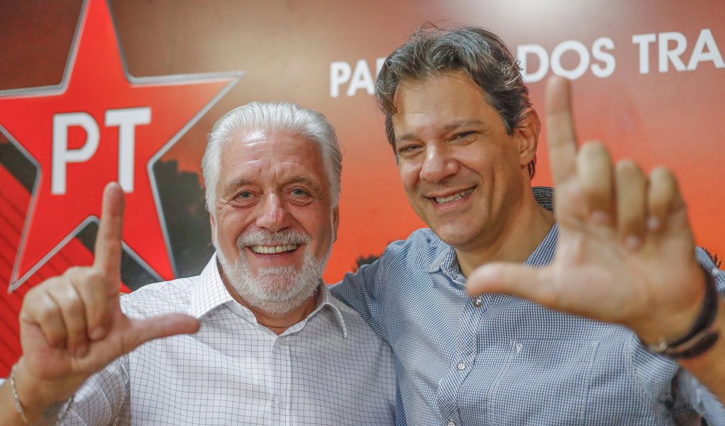 Wagner sobre Haddad: se for candidato, vai liderar Wagner sobre Haddad: se for candidato, vai liderar