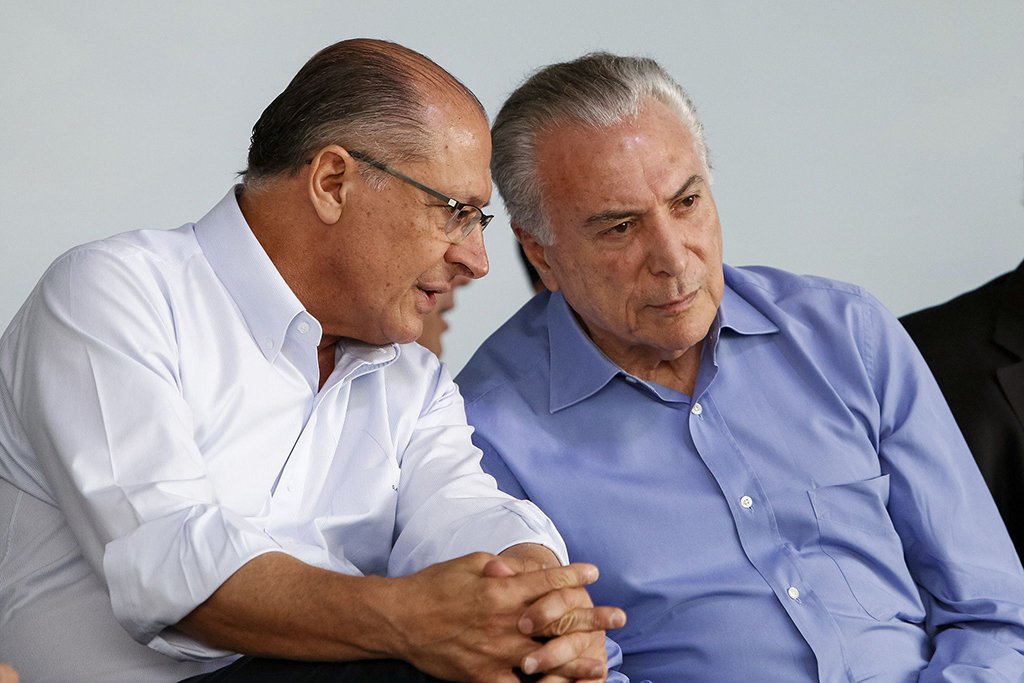 Aliado fiel de Temer, Alckmin quer jogar Temer no colo do PT (Foto: Alan Santos /PR) Aliado fiel de Temer, Alckmin quer jogar Temer no colo do PT