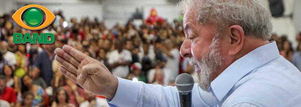 PT vai à Justiça para Lula estar no debate da Band PT vai à Justiça para Lula estar no debate da Band