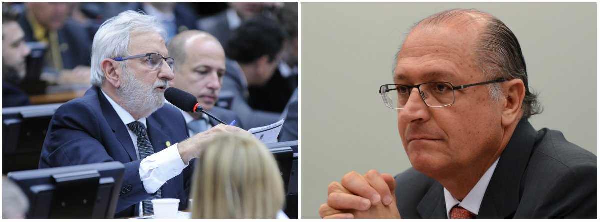 Valente: Alckmin falar de combate à corrupção é piada pronta (Foto: Esq.: Alex Ferreira - Câmara / Dir.: Fabio Pozzebom - ABR) Valente: Alckmin falar de combate à corrupção é piada pronta