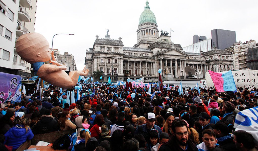 Ato em 2019 (Foto: Martin Acosta/Reuters) Ato em 2019