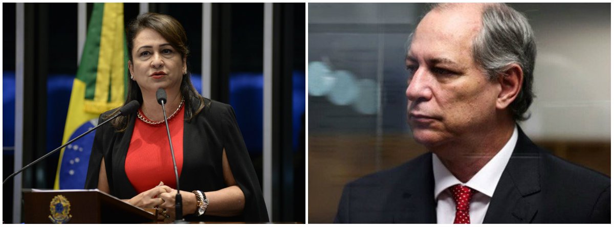 Ciro e Kátia: uma chapa antigolpe e desenvolvimentista (Foto: Esq.: Jane de Araujo - Ag. Senado ) Ciro e Kátia: uma chapa antigolpe e desenvolvimentista
