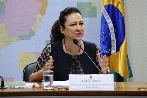 Aliada de Dilma, Katia Abreu pode ser vice de Ciro (Foto: Pedro França) Aliada de Dilma, Katia Abreu pode ser vice de Ciro